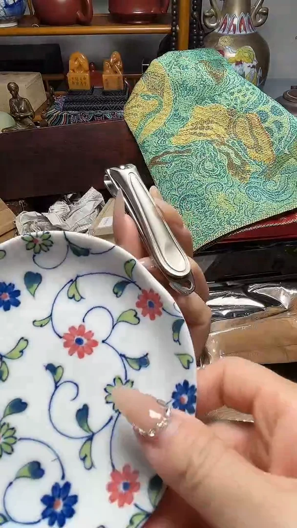 茶宠瓷器瓷器瓷器微瑕