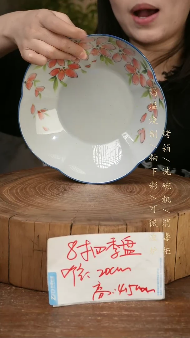 碗瓷景德镇手工手绘高温瓷釉下彩