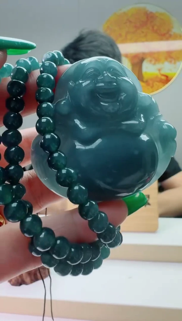 翡翠未镶嵌颈饰多样性随机发其一10