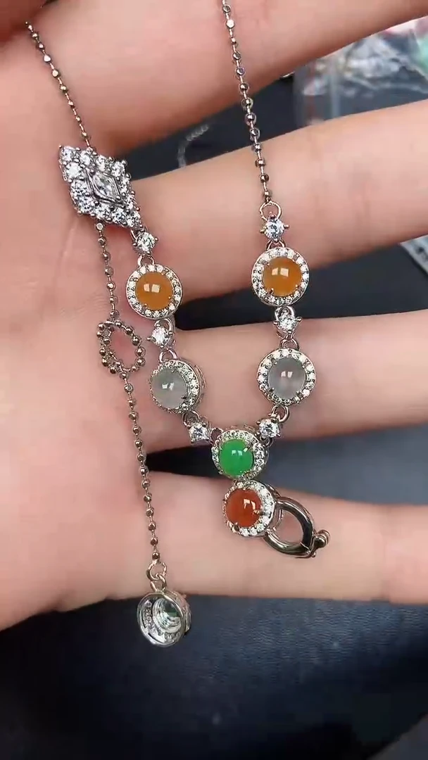 银S925镶嵌戒指翡翠5600