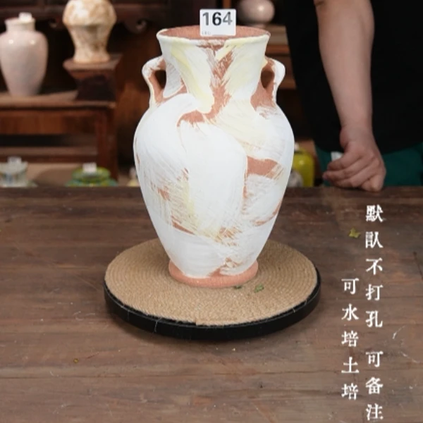 164景德镇手工陶瓷花瓶270x110