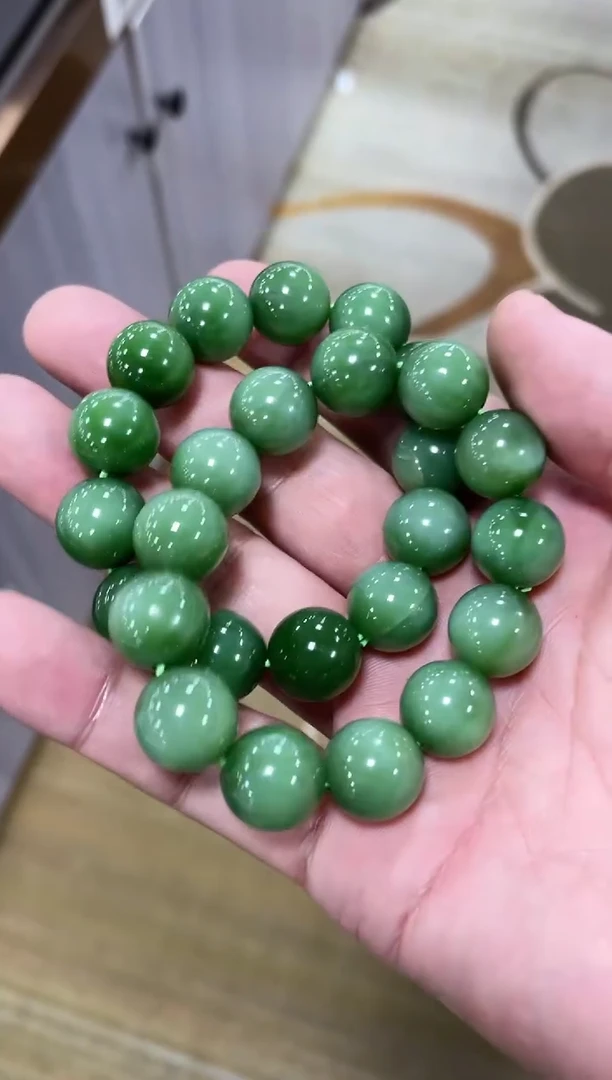 【闪购商品】和田玉手串未镶嵌多样性发1件 约16mm