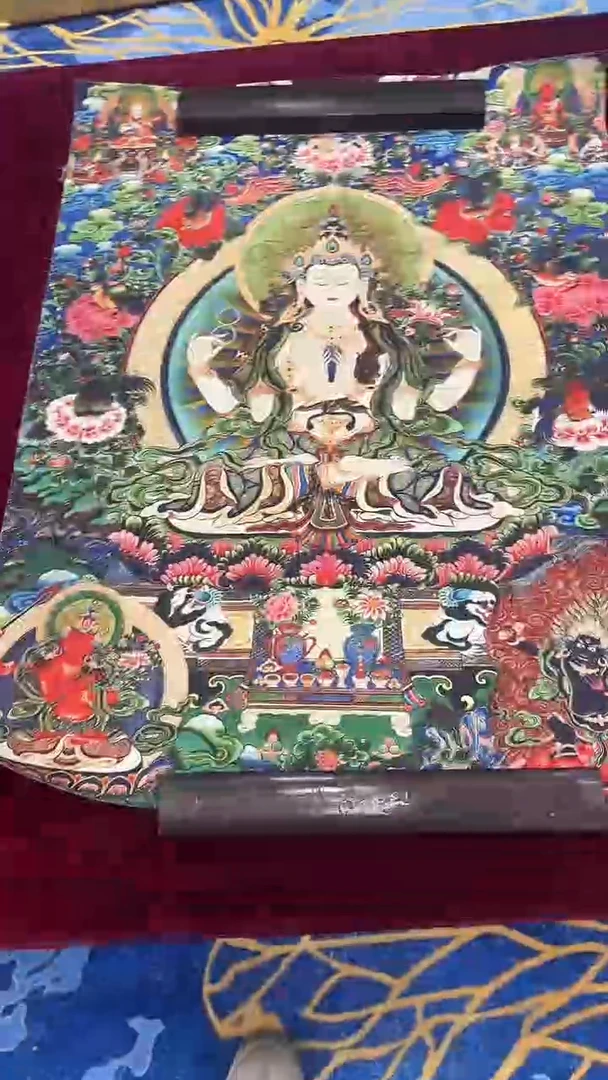 卷轴画唐卡16037