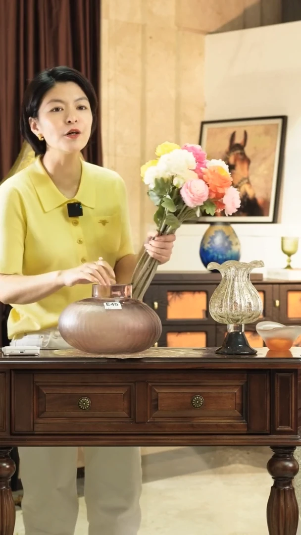 琉璃手工艺品磨刻E45