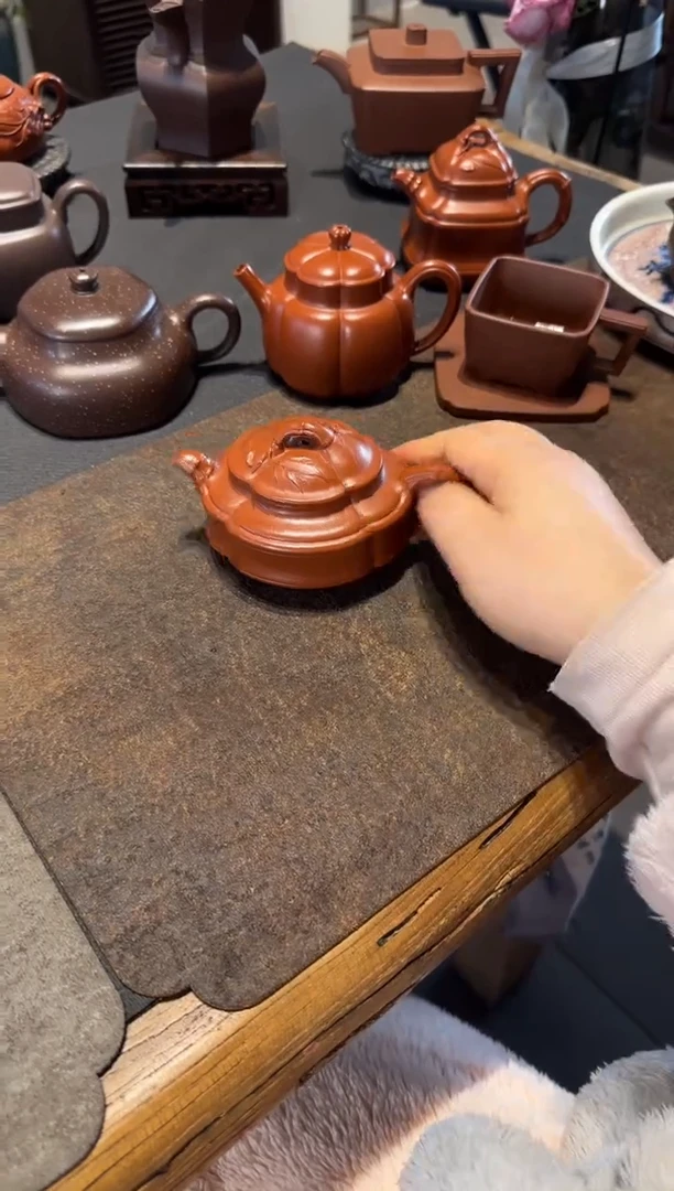 【闪购商品】紫砂茶壶小师妹腰圆海棠