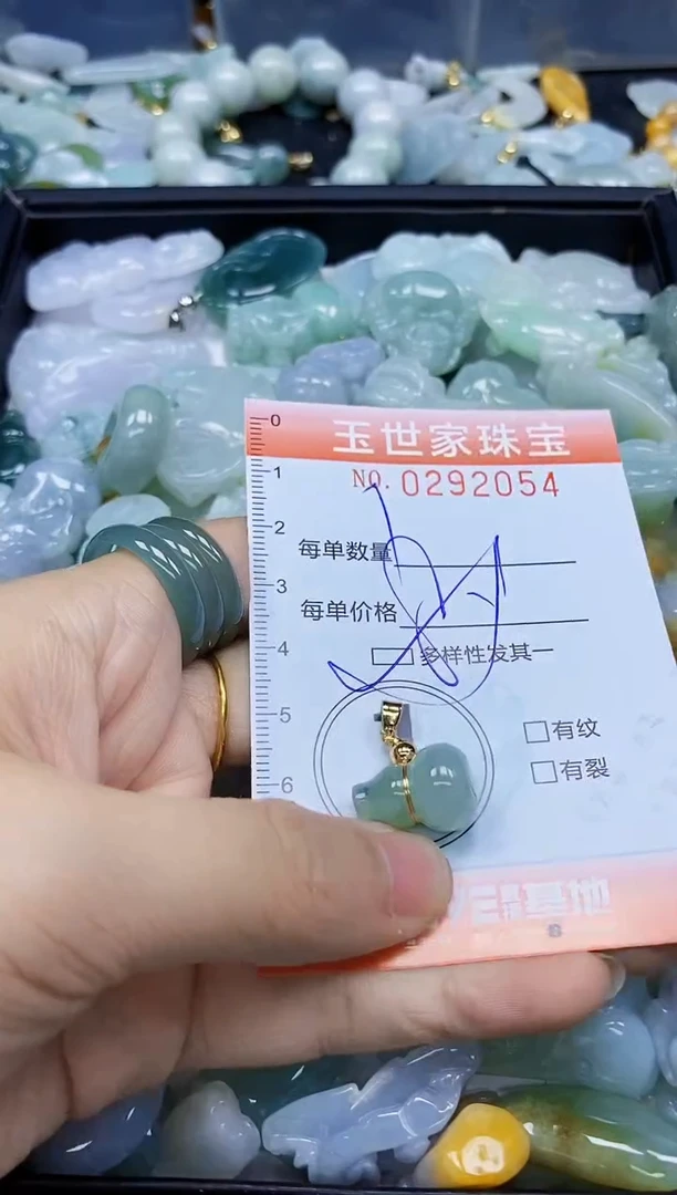 翡翠未镶嵌颈饰闪购0292054多样性发其一