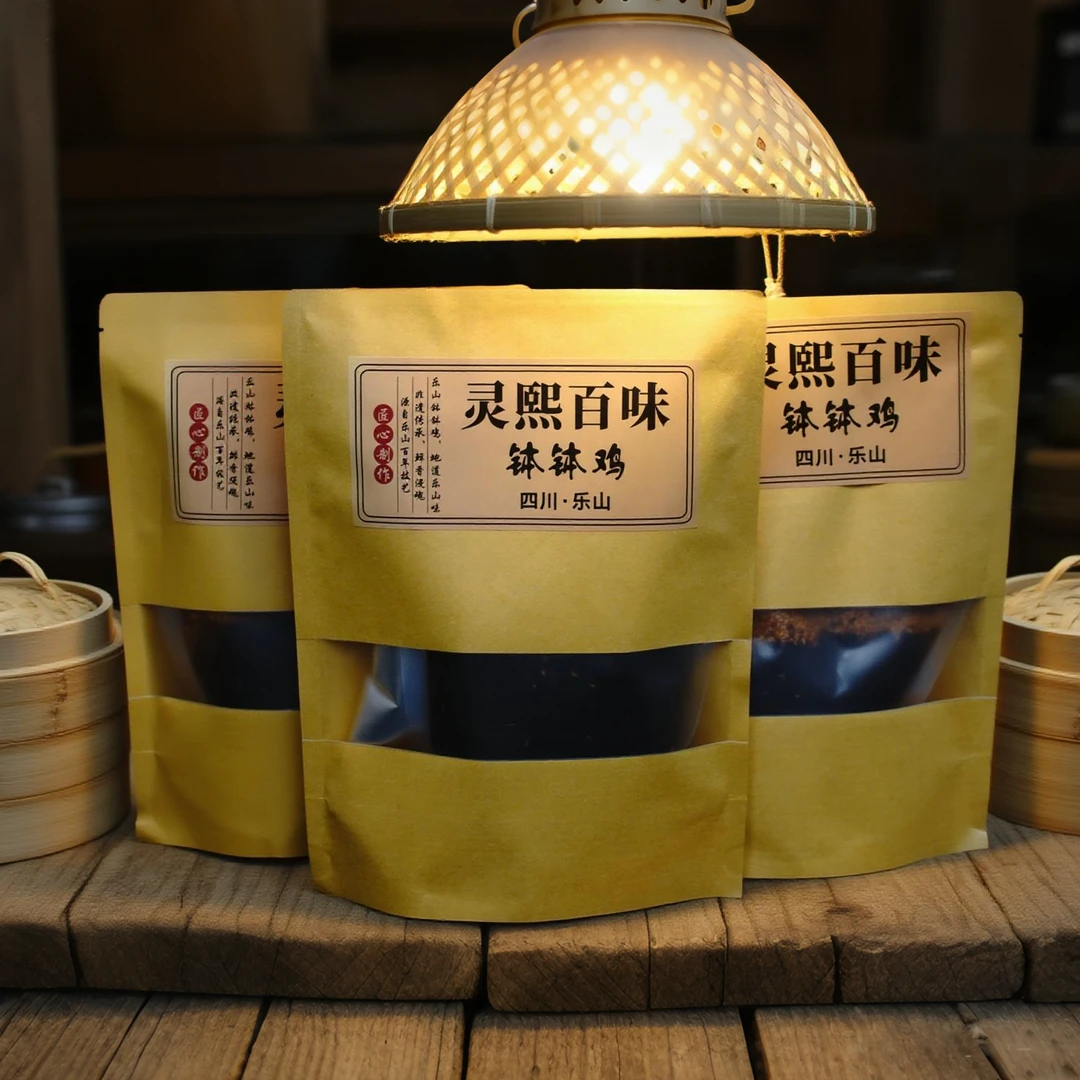 [3包]灵熙百味乐山钵钵鸡调料320g/袋 四川特色麻辣入味