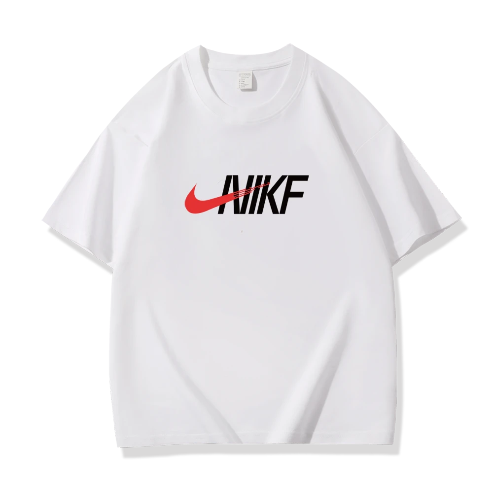 粉丝 【一折福利】夏季潮牌男女同款百搭圆领T恤