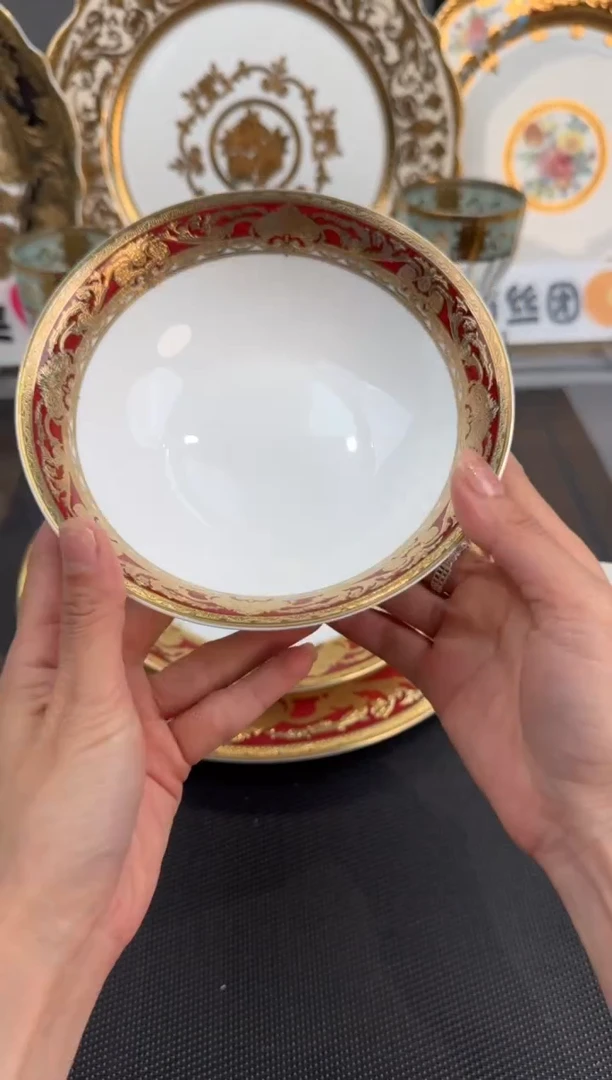 【闪购商品】瓷片6英寸水果碗 福利款