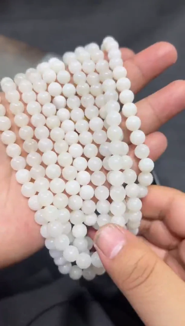 颈饰未镶嵌和田玉松*60