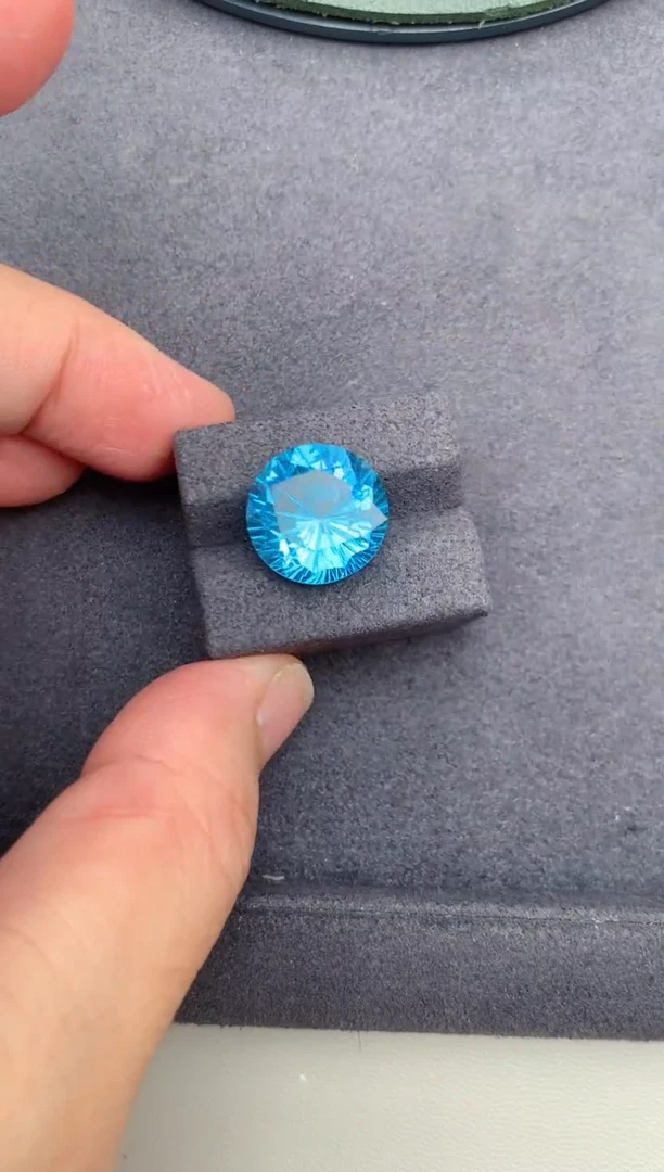 未镶嵌裸石托帕石10ct托帕石  BE