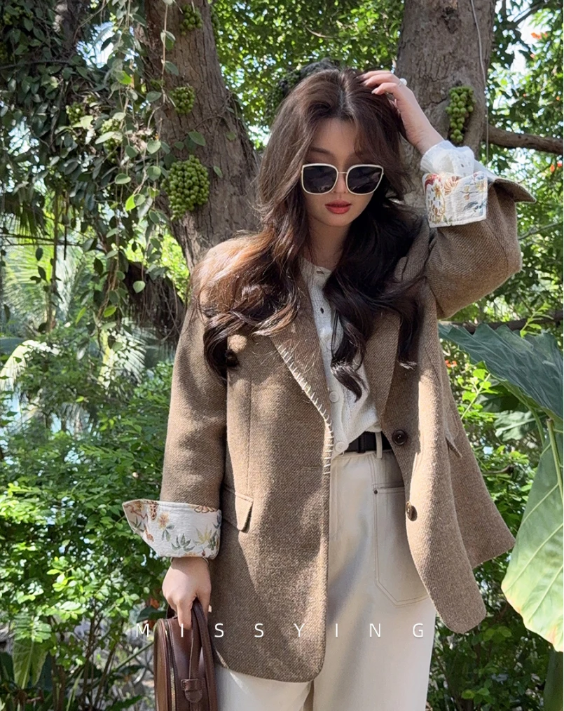 吉吉【清清专场合集】微胖大码百搭春秋长袖外套连衣裙毛衣3.0