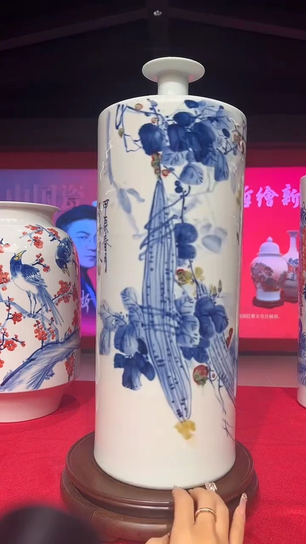 其他崔景哲-瓷器-B大-长寿图