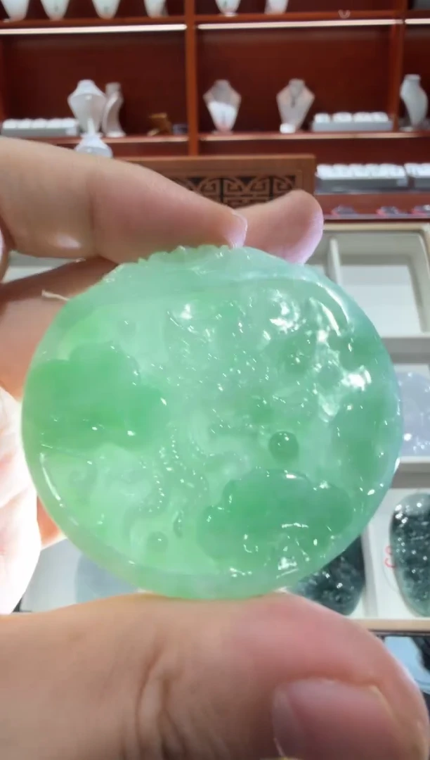 未镶嵌挂件翡翠A货翡翠多样性孤品