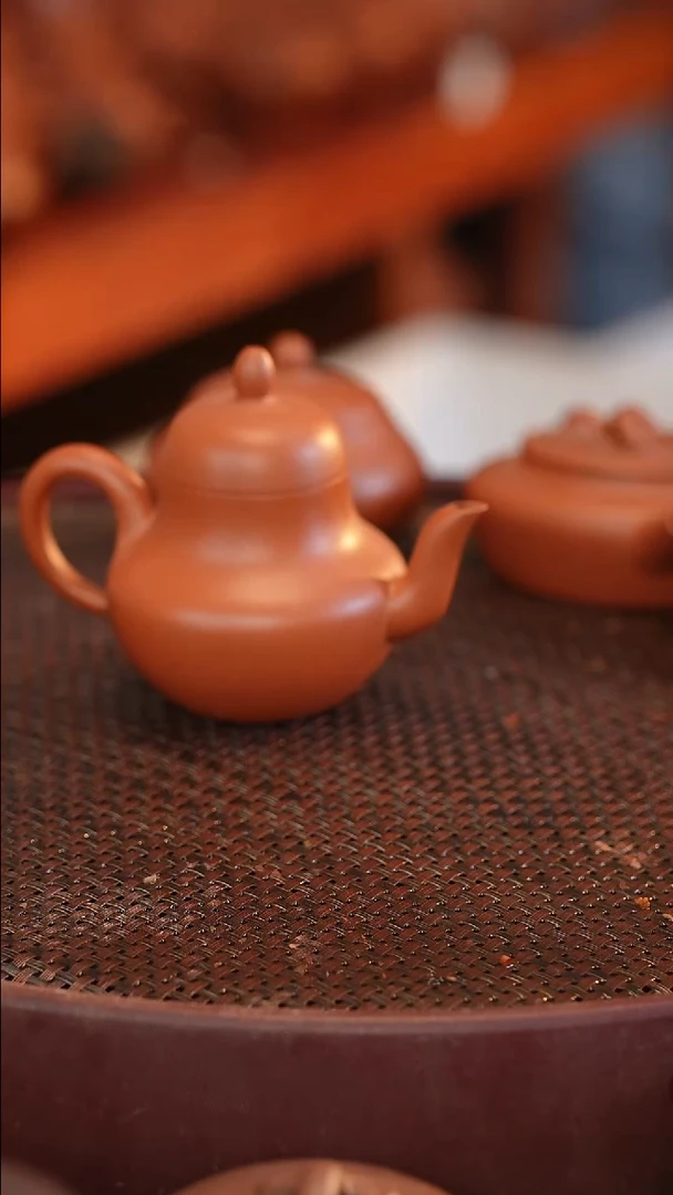 茶壶紫砂全手 思婷 大红袍 140cc