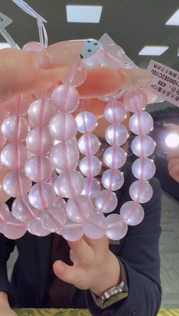 【闪购商品】水晶手链未镶嵌B62 ck4110约12mm多样性发一