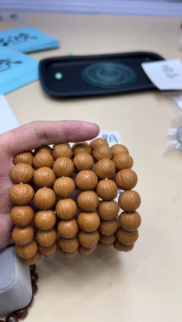 【闪购商品】猴头核桃手串011106 猴头全品聚宝盆单圈