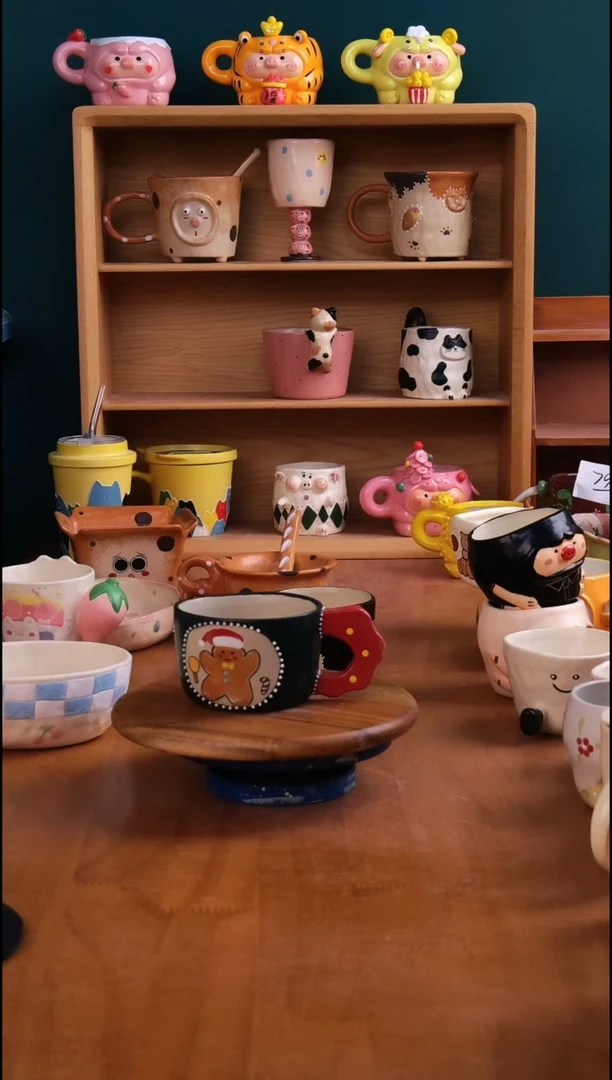 摆件陶景德镇原创手工陶瓷