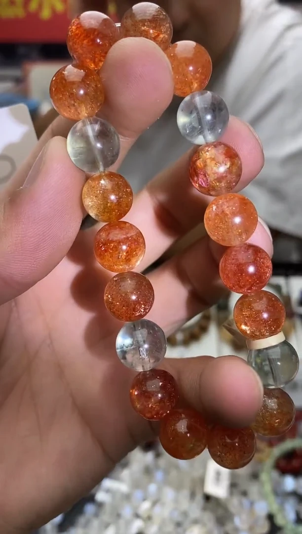 未镶嵌手链日光石手链