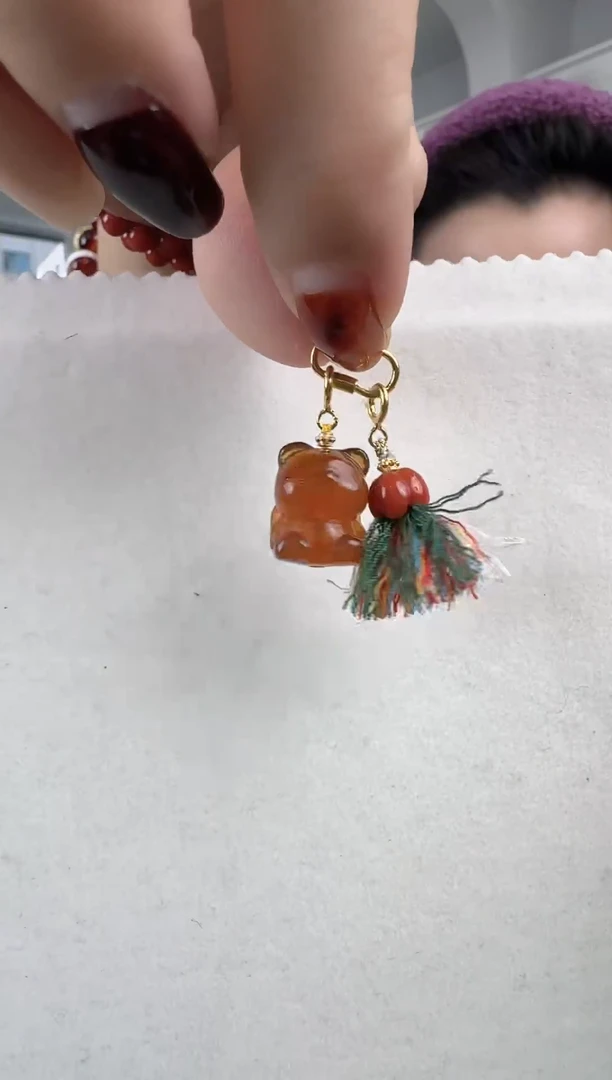 琥珀吊坠(赠链)未镶嵌精美吊坠