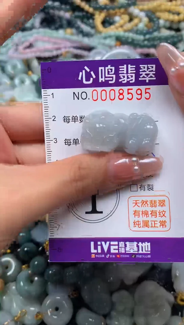 颈饰未镶嵌翡翠闪购008595