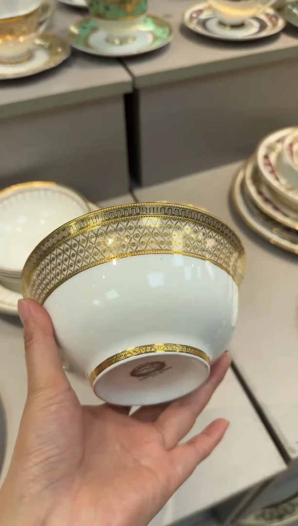 瓷片甘**心6英寸面碗 正品 4个