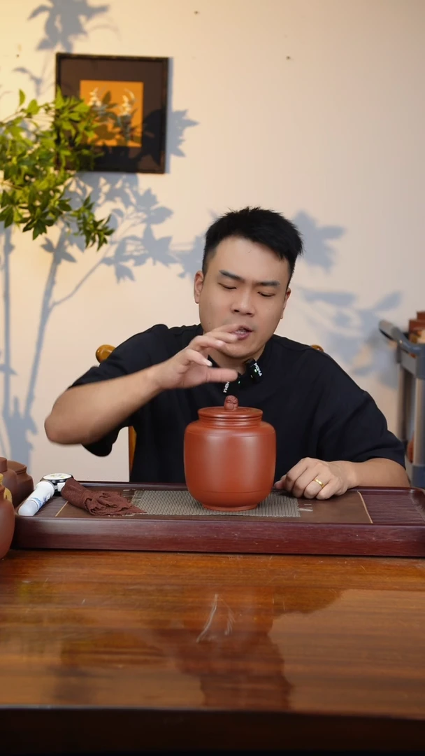 宜兴原矿紫砂茶叶罐
