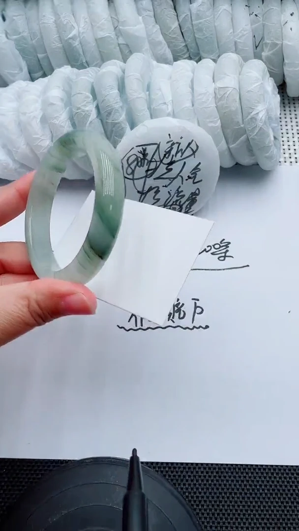 未镶嵌手镯石英质玉5-58-59