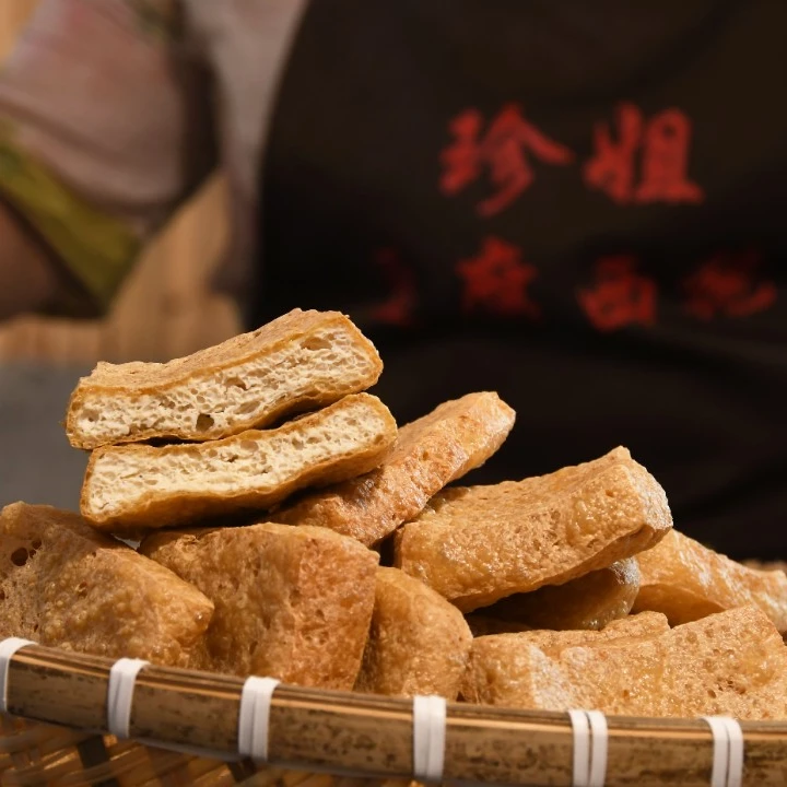湖南特产农家纯手工香油豆腐炸豆腐土特产