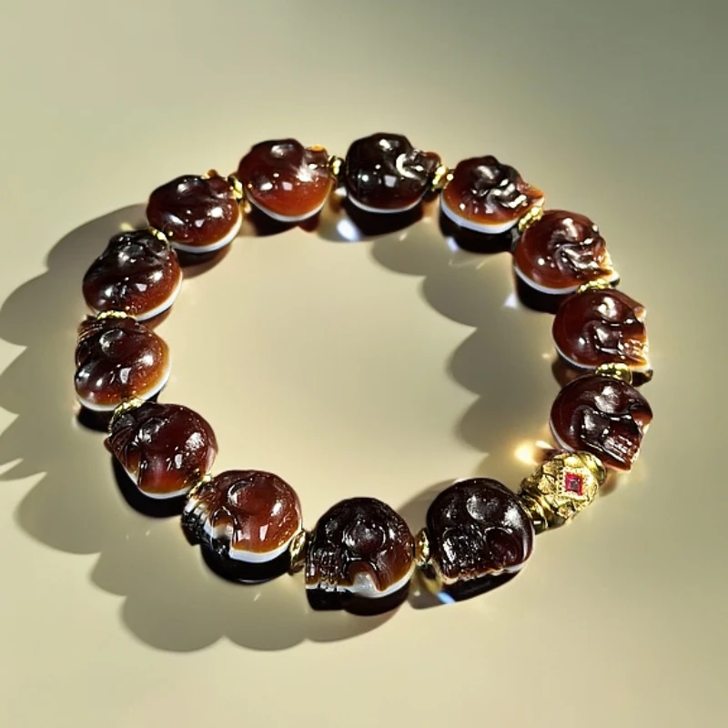 【四宝臻品】糖料一线尸陀林阵手串