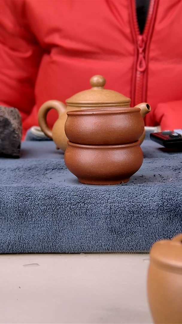 【闪购商品】紫砂茶壶小杯子发4个