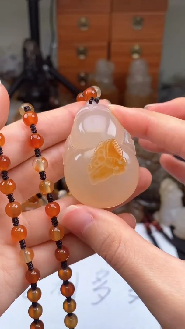 【闪购商品】玛瑙/玉髓颈饰未镶嵌AA