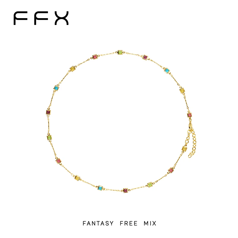 铜合金项链 弗弗西FFX【多宝】优雅复古项链