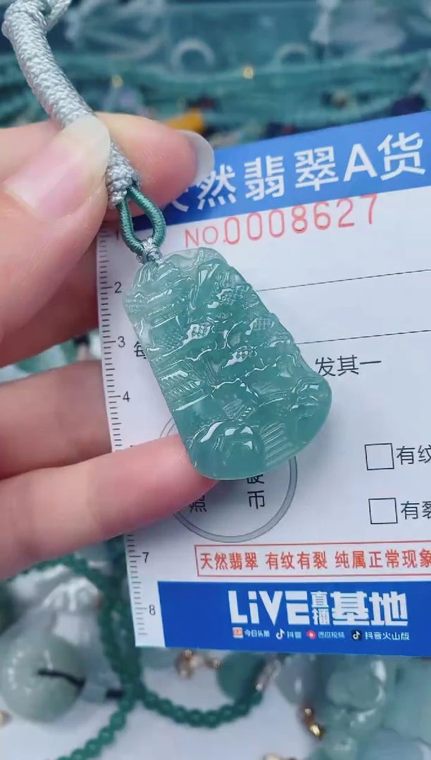 颈饰未镶嵌翡翠00008627