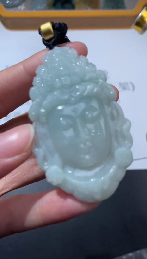 未镶嵌挂件翡翠371797   多人