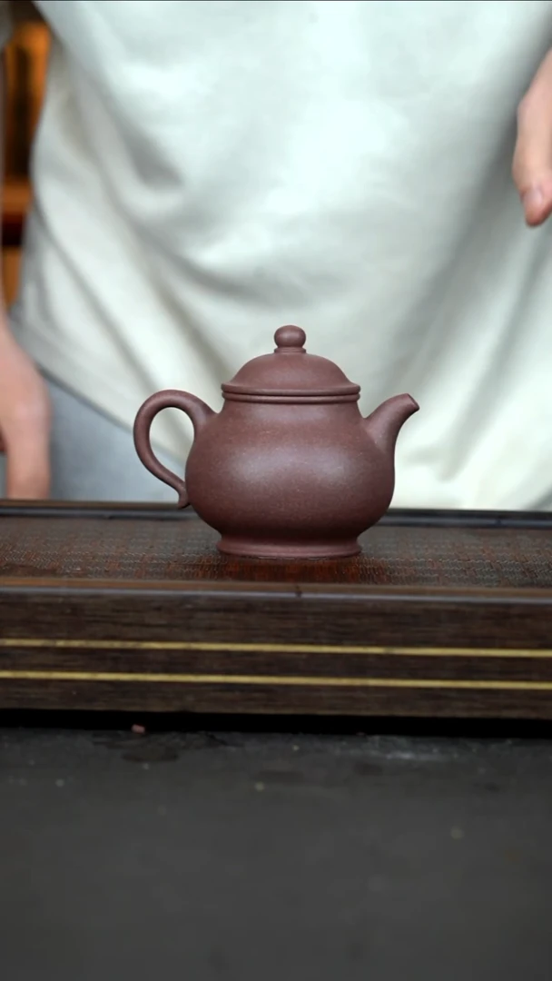 茶壶紫砂     XL    全砂天青泥      高潘壶    180cc