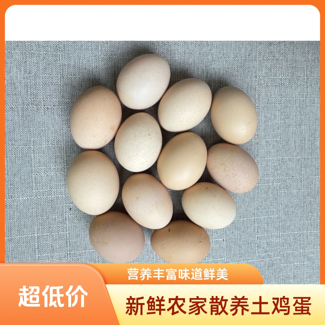 【书记严选】正宗农家散养土鸡蛋新鲜营养适合孕妇和宝宝30枚