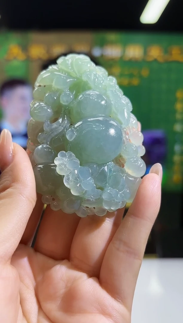 定制翡翠未镶嵌0718/Y/花