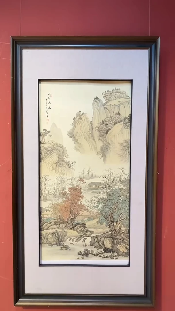 国画郭老师现场作品