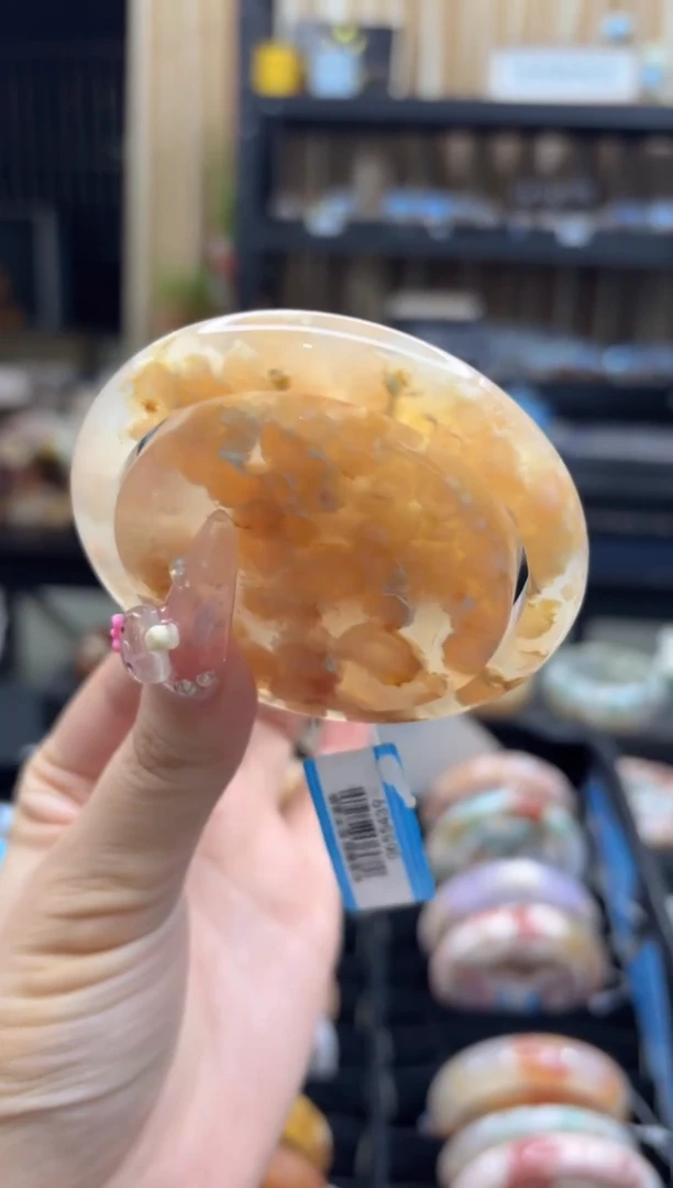 未镶嵌手镯石英质玉364(58圈赠送镯心)