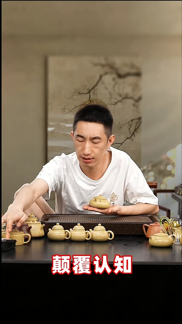 茶壶紫砂全手工珐琅彩寒江-A109