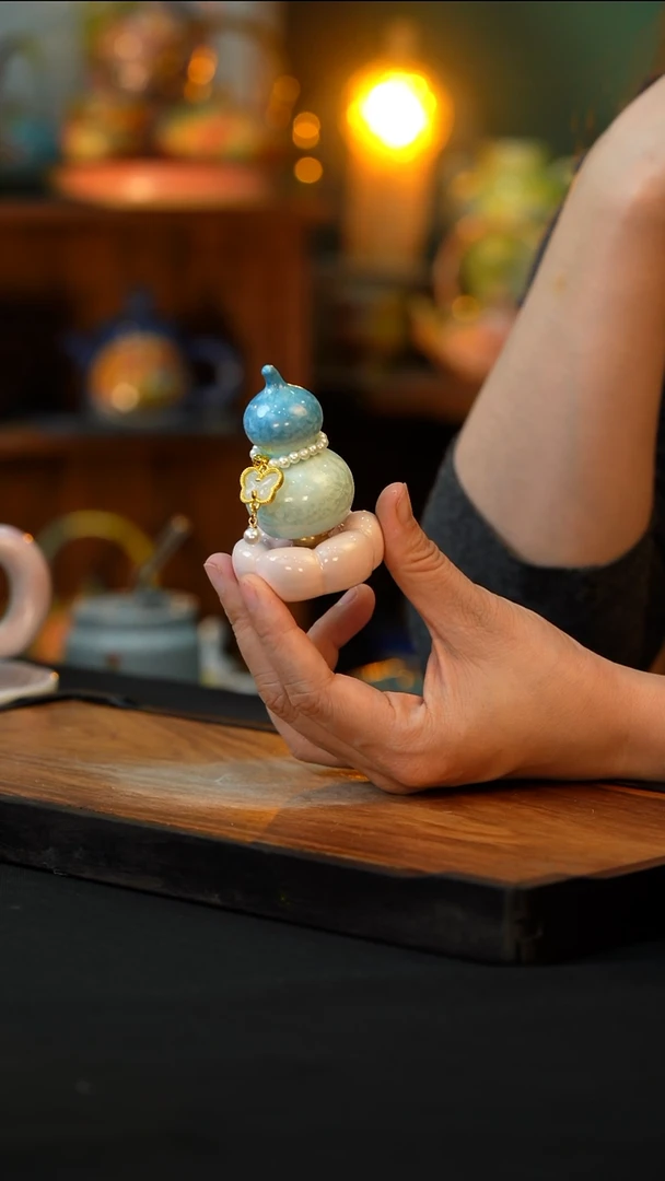 杯手绘心瓷陶瓷浮力