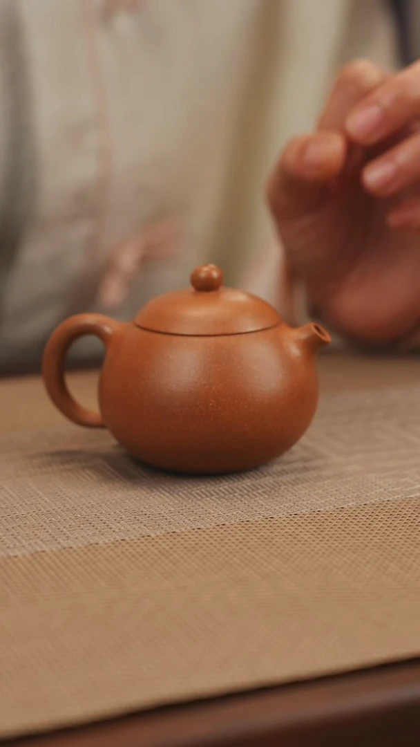 原矿老段泥西施紫砂壶10