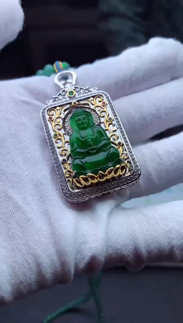 未镶嵌定制翡翠天然A货翡翠拍一发一