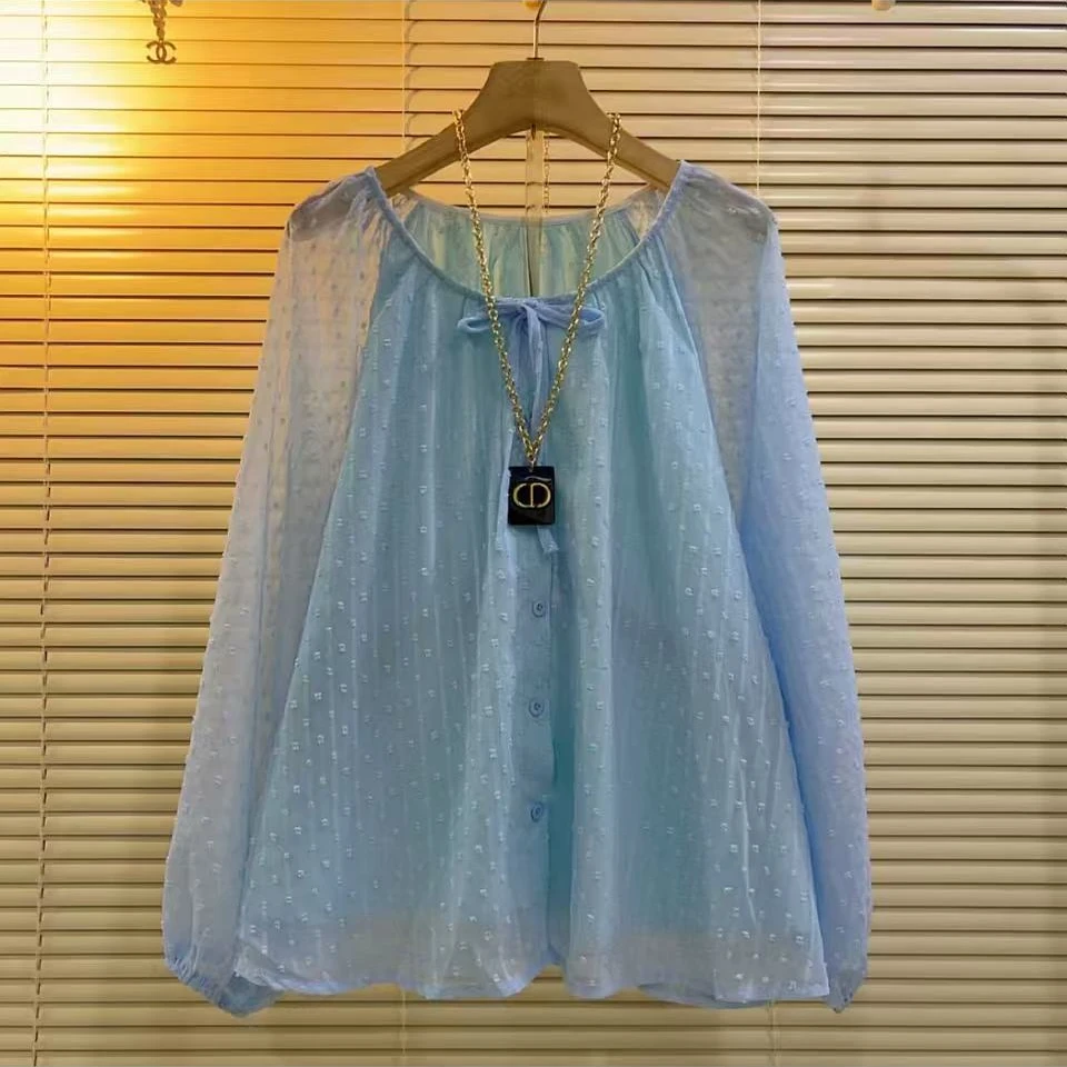 欧货时尚洋气甜美显瘦防晒衫 627