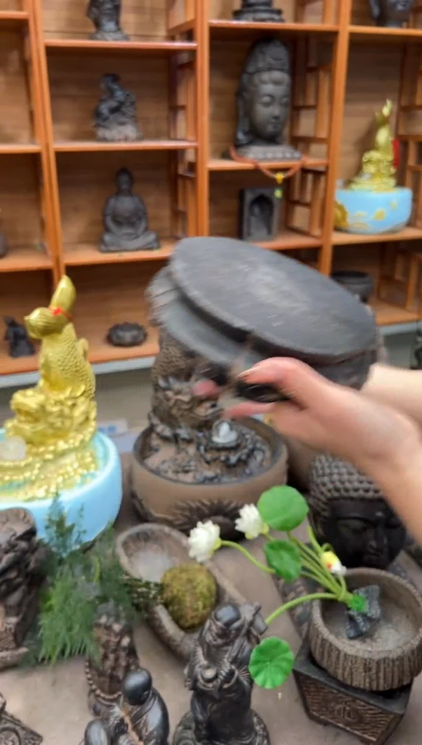 陶土【火山泥】金箍坛底座