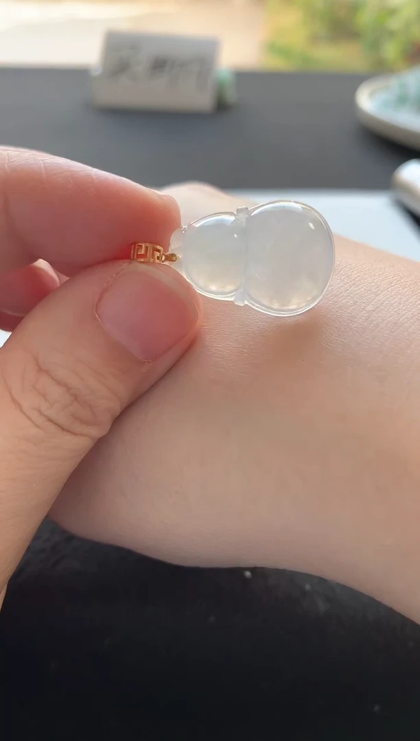 未镶嵌挂件翡翠葫芦