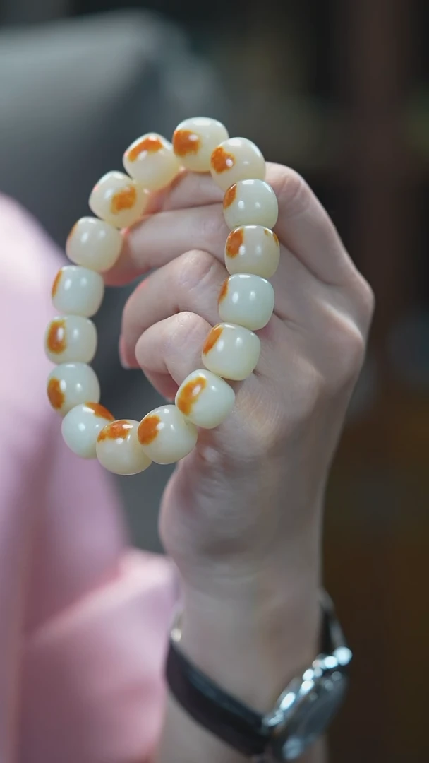 未镶嵌手串和田玉卡14