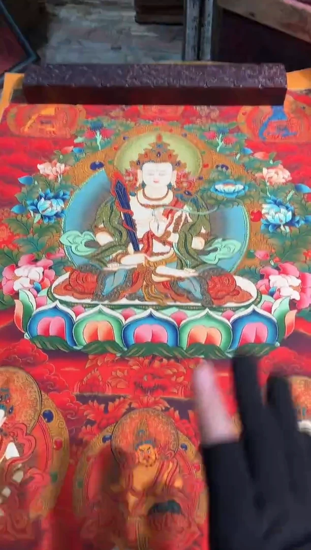 卷轴画天天的唐卡tk160