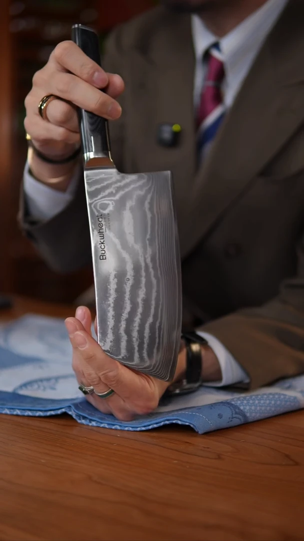 当代大马士革刀【多用刀】